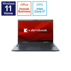 dynabook �_�C�i�u�b�N �m�[�g�p�\�R�� dynabook V8 [ 13.3�^ / Win11 Home / Core i7 / ������16GB / SSD512GB / Office ] �_�[�N�u���[ P1V8VPBL