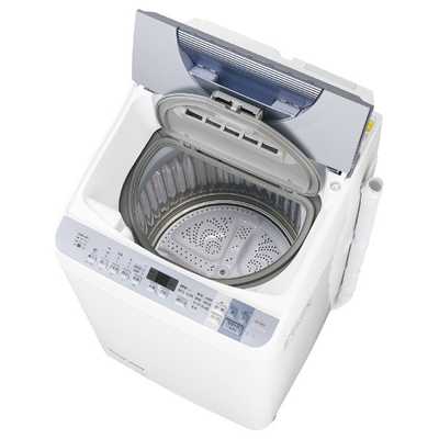 シャープ　SHARP 縦型洗濯乾燥機 洗濯5.5kg 乾燥3.5kg ヒーター乾燥(排気タイプ) ES-TX550-A ブルー系