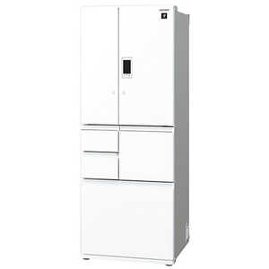 シャープ　SHARP 冷蔵庫 6ドア プラズマクラスター冷蔵庫 フレンチドア(観音開き) 502L SJ-GX50D-W ピュアホワイト