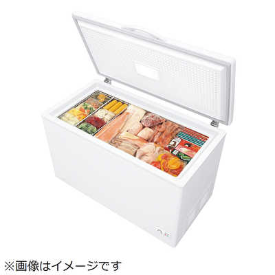 シャープ SHARP 冷凍庫 1ドア 300L 上開き 冷凍ストッカー 直冷式 幅