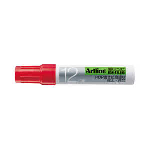 シヤチハタ 油性マーカー 角12 Artline(アートライン) 赤 K120 シヤチハタ 油性マーカー 角12 Artline(アートライン) 赤 K120