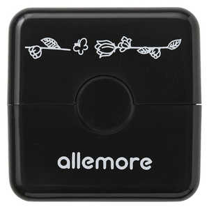 シヤチハタ nototo roller 花と蝶 allemore(アレモア) ブラック PEL-RA1/H シヤチハタ nototo roller 花と蝶 allemore(アレモア) ブラック PEL-RA1/H