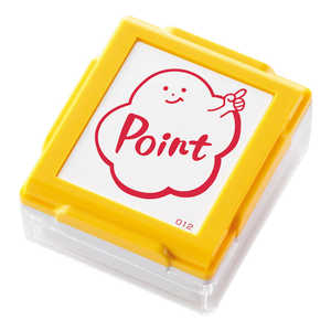 シヤチハタ いいね!スタンプくん イエロー Point PEW-A1-R-12 シヤチハタ いいね!スタンプくん イエロー Point PEW-A1-R-12