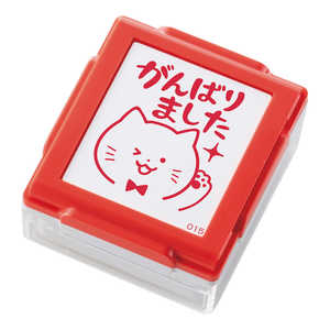 シヤチハタ いいね!スタンプくん レッド がんばりました PEW-A2-R-15 シヤチハタ いいね!スタンプくん レッド がんばりました PEW-A2-R-15