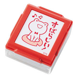 シヤチハタ いいね!スタンプくん レッド すばらしい PEW-A2-R-18 シヤチハタ いいね!スタンプくん レッド すばらしい PEW-A2-R-18