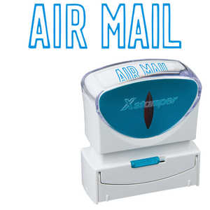 シヤチハタ ビジネスキャップレスB型 藍 AIR MAIL X2-B-10013