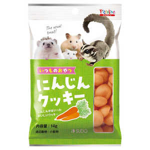 スドー いつものおやつ にんじんクッキー 14g P764