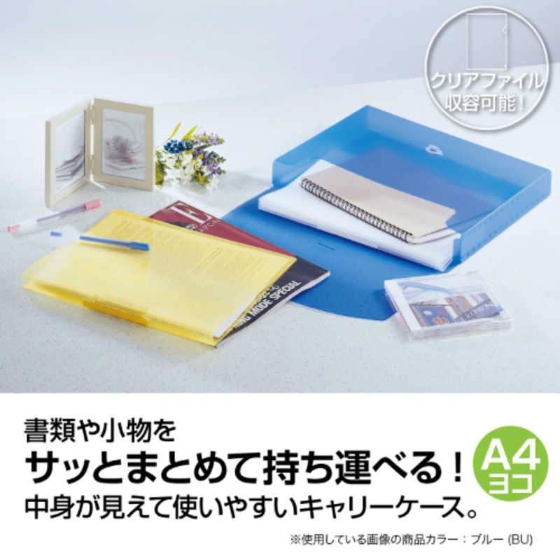 セキセイ セキセイ [ケース]ムービー キャリーケース A4 クリア MB-5002-90 MB-5002-90