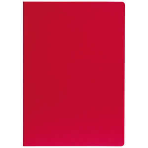 セキセイ クリップファイル(ダブル) 発泡美人 A4 FB-2036-20 レッド (R)