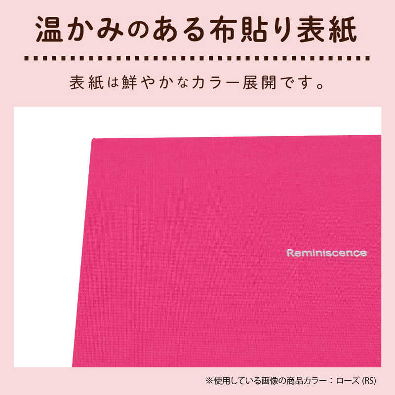 セキセイ セキセイ レミニッセンス ポケットアルバム ローズ (カードサイズ 80枚) XP‐80Cロｰズ XP‐80Cロｰズ