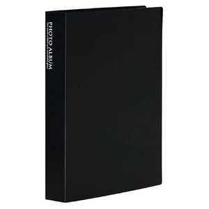 セキセイ フォトアルバム(高透明)(Lサイズ160枚収容/ブラック) KP‐160‐BK セキセイ フォトアルバム(高透明)(Lサイズ160枚収容/ブラック) KP‐160‐BK