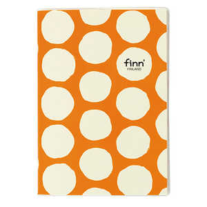 セキセイ [ノート]フィンダッシュカバーノート5mm方眼ボールパンプキン(A5・5mm方眼・32枚) FINN-7732-53