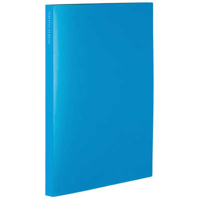 Blue アルバム 4枚セット セキセイ フォトアルバム 高透明 ましかく240 KP-8924-10 ブルｰ