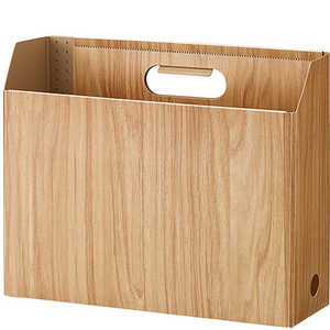 セキセイ WOODS STYLE ボックスファイル A4 ヨコ ブラウン WDS865140 セキセイ WOODS STYLE ボックスファイル A4 ヨコ ブラウン WDS865140