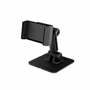 星光産業 車内用品 EXEA(エクセア) スマホホルダー カラー：ブラック 両面テープ貼付け 取付け可能なスマートフォン：幅55?100mm・厚み16mm以内・重さ210g以内 E