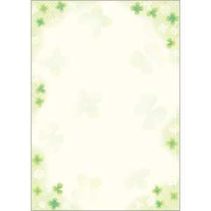 ササガワ 和ごころ 白つめ草(A4サイズ･100枚) 4‐1916