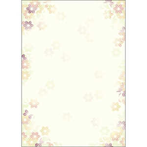 ササガワ 和ごころ 麻の葉 (A4サイズ･10枚) 麻の葉 4-1042