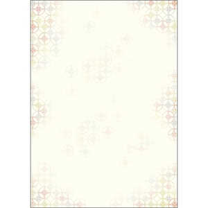 ササガワ 和ごころ 花七宝 (A4サイズ･10枚) 花七宝 4-1043