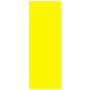 ササガワ 黄ポスター 5号 無地 1101005 111005