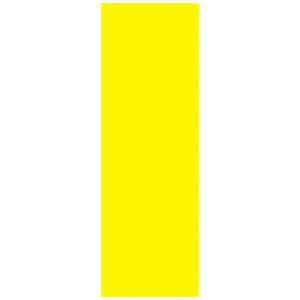 ササガワ 黄ポスター 6号 無地 1101006 111006