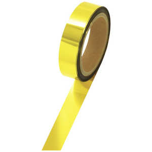 ササガワ メッキテープ 金 25mm×50m 4004483 404483 ササガワ メッキテープ 金 25mm×50m 4004483 404483