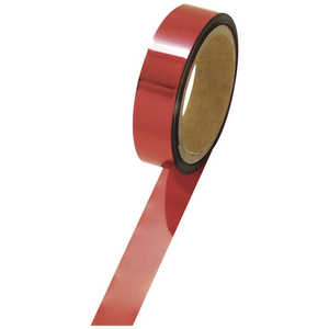 ササガワ メッキテープ 赤 25mm×50m 4004486 404486 ササガワ メッキテープ 赤 25mm×50m 4004486 404486