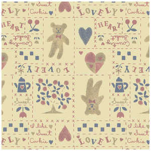 ササガワ 包装紙 カントリーベア 半才判 4901310 491310