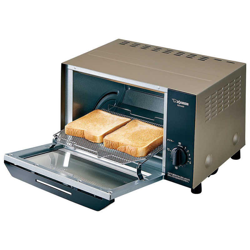 象印マホービン ZOJIRUSHI 【アウトレット】オーブントースター こんがり倶楽部 シャンパンゴールド 1000W/食パン2枚 EQ-AA22-NM  の通販 | カテゴリ：冷蔵庫・キッチン家電 | 象印マホービン ZOJIRUSHI 家電通販のコジマネット - 全品代引き手数料無料