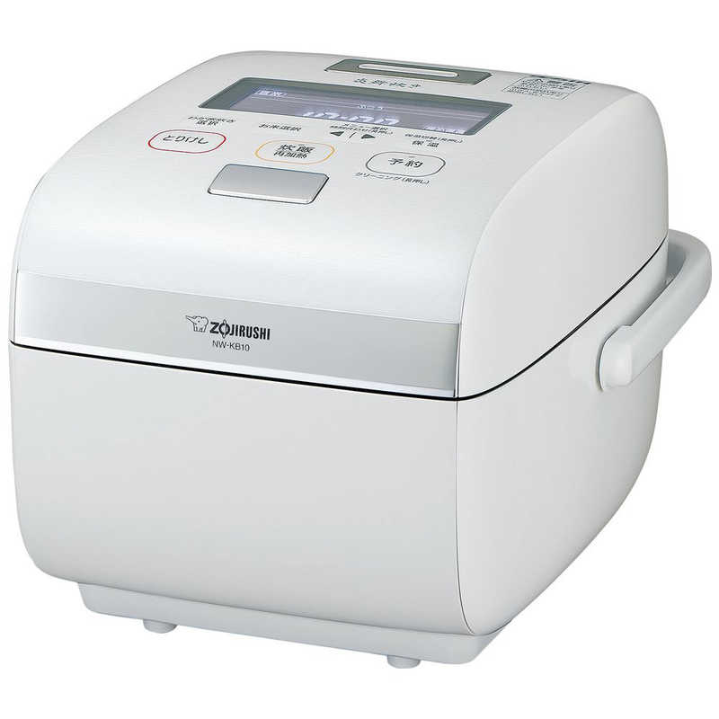 象印マホービン　ZOJIRUSHI 象印マホービン　ZOJIRUSHI 炊飯器 炎舞炊き 雪白 [1升 /圧力IH] NW-KB18-WZ 雪白 NW-KB18-WZ 雪白