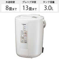 象印マホービン ZOJIRUSHI スチーム式加湿器 ホワイト EE-RP50 の通販