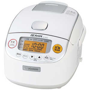 象印マホービン　ZOJIRUSHI 炊飯器 3合 極め炊き 圧力IH ホワイト NP-RM05-WA