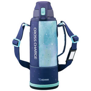 象印マホービン　ZOJIRUSHI 【アウトレット】ステンレスボトル 1000ml TUFF ネイビーミント SD-FB10-AG