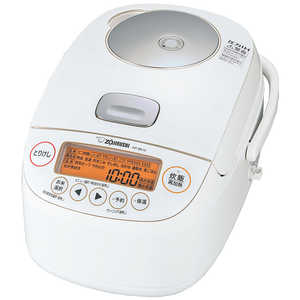 象印マホービン　ZOJIRUSHI 炊飯器 5.5合 極め炊き 圧力IH ホワイト NP-BK10-WA
