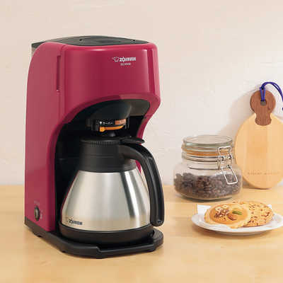 象印マホービン ZOJIRUSHI コーヒーメーカー 珈琲通 レッド EC