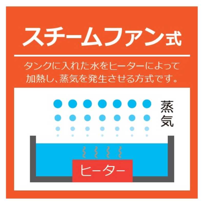 冷暖房/空調 加湿器 象印マホービン　ZOJIRUSHI 加湿器 スチーム式 木造8畳 鉄筋13畳 EE-DC50 ホワイト