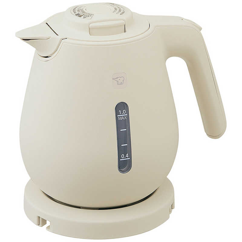 象印マホービン　ZOJIRUSHI 象印マホービン　ZOJIRUSHI 【アウトレット】電気ケトル [1.0L] CK-DA10-CA ベージュ CK-DA10-CA ベージュ