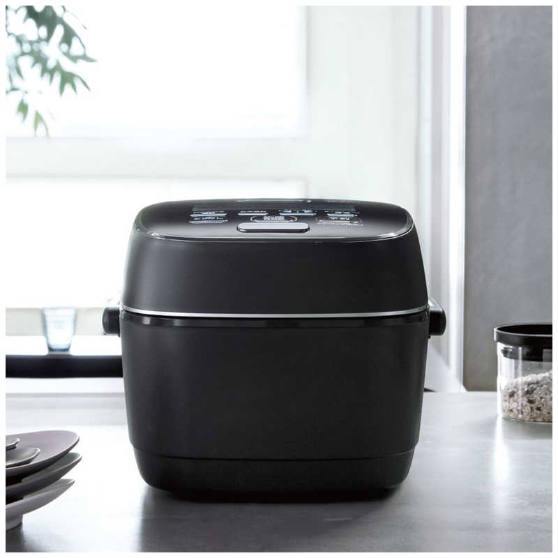 象印マホービン　ZOJIRUSHI 象印マホービン　ZOJIRUSHI 炊飯器 5.5合 炎舞炊き ブラック 圧力IH NW-PU10 NW-PU10