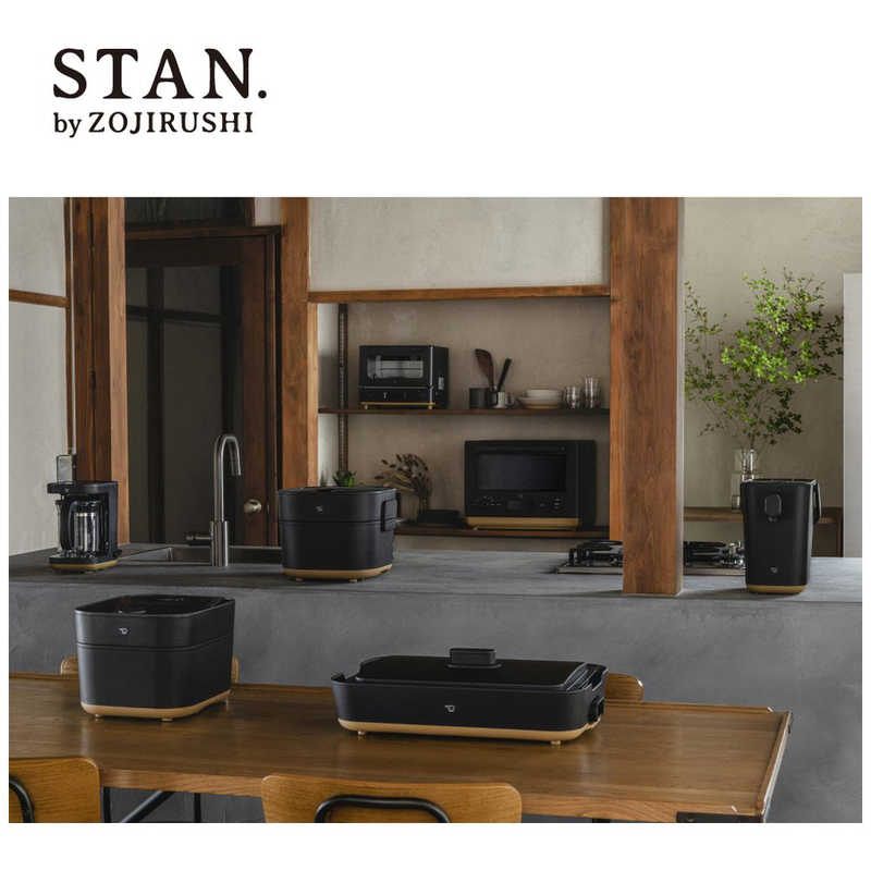 象印マホービン　ZOJIRUSHI 象印マホービン　ZOJIRUSHI オーブントースター BA STAN. 1000W/食パン２枚 ブラック  EQ-FA22-BA EQ-FA22-BA