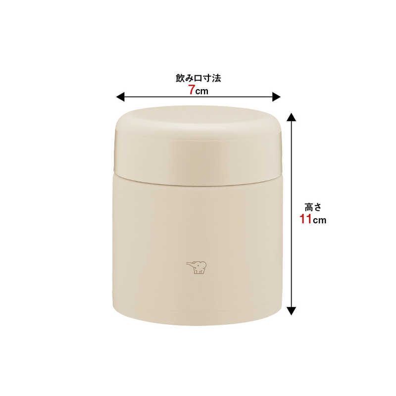 象印マホービン　ZOJIRUSHI 象印マホービン　ZOJIRUSHI ステンレススープジャー ベージュ SWKA30 SWKA30