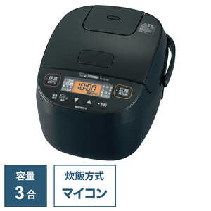 象印マホービン　ZOJIRUSHI 炊飯器 3合 マイコン ブラック NL-BX05-BA