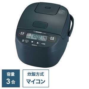 象印マホービン　ZOJIRUSHI 炊飯器 3号 マイコン チャコール NL-BE05-HZ