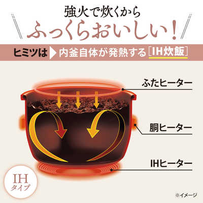 象印マホービン ZOJIRUSHI 炊飯器 ３合 極め炊き IH ステンレス