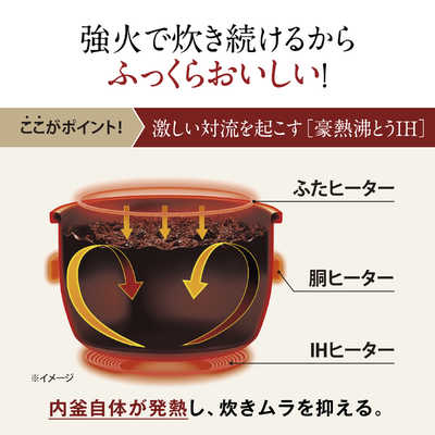 象印マホービン ZOJIRUSHI 炊飯器 5.5合 極め炊き IH ホワイト NW-VE10