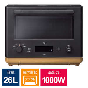 象印マホービン ZOJIRUSHI オーブンレンジ STAN. 26L フラット ブラック ES-SB26