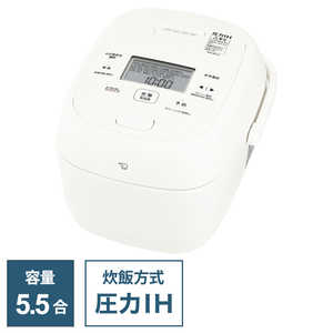 象印マホービン ZOJIRUSHI 炊飯器 5.5合 極め炊き 圧力IHジャー ホワイト NW-BA10 象印マホービン ZOJIRUSHI 炊飯器 5.5合 極め炊き 圧力IHジャー ホワイト NW-BA10