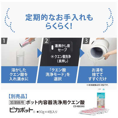 象印マホービン ZOJIRUSHI スチーム式加湿器 タンク容量:4.0L 象印マホービン ZOJIRUSHI スチーム式加湿器 タンク容量:4.0L