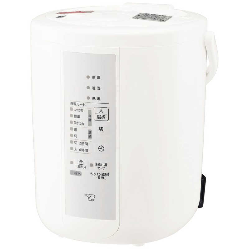 象印マホービン　ZOJIRUSHI 象印マホービン　ZOJIRUSHI 加湿器 [スチーム式] 木造6畳/鉄筋10畳 ホワイト EE-RT35 EE-RT35
