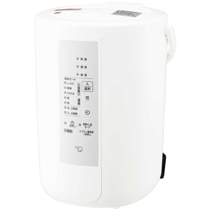 象印マホービン　ZOJIRUSHI 象印マホービン　ZOJIRUSHI 加湿器 [スチーム式] 木造8畳/鉄筋13畳 ホワイト EE-RT50 EE-RT50