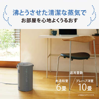 象印 加湿器  木造6畳　洋室10畳 スチーム式 蒸気 加湿 EE-RN35 Amazon.co.jp: 象印マホービン 加湿器 スチーム式 2.2L ホワイト