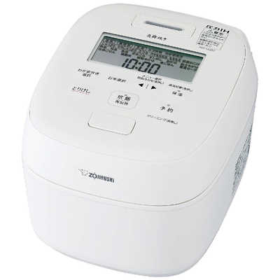 象印マホービン ZOJIRUSHI 炊飯器 4合 炎舞炊き 圧力IH 小容量 白 NW